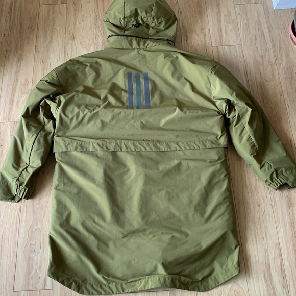 Adidas Myshelter waterproof windbreaker parka/jacket with Stand-Up Collar - Picture 10 of 16